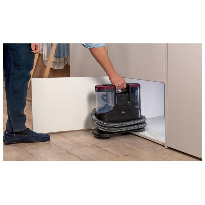 Hoover HS530 011 Pulitore per Macchie Nero Senza Filo e Senza Sacchetto