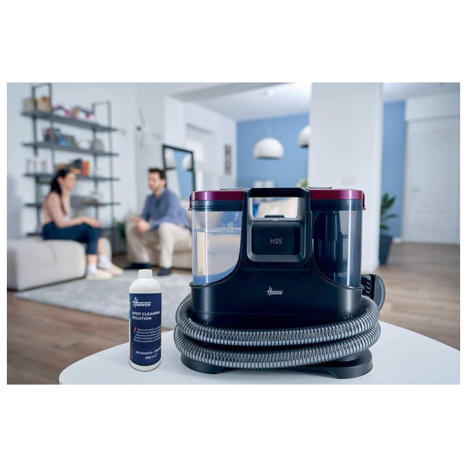 Hoover HS530 011 Pulitore per Macchie Nero Senza Filo e Senza Sacchetto