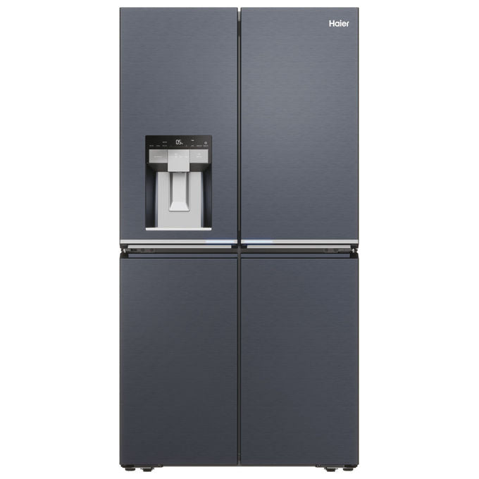 Haier, Frigorifero Side-by-Side, Cube 90 Serie 7 HCR7918EIMB, Libera Installazione, 601 L, Nero