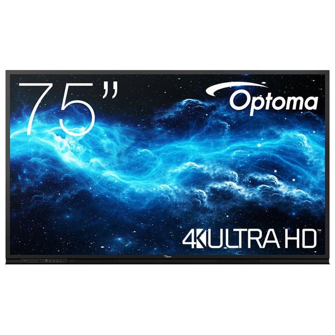Optoma Creative Touch 75 Serie 3 Monitor Interattivo 75 pollici Android 14 WiFi 6