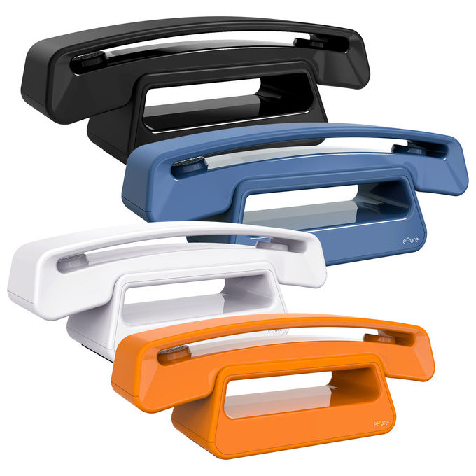 Alcatel Telefono Cordless DECT ePure 3 Iconic Identificatore di Chiamata Bianco