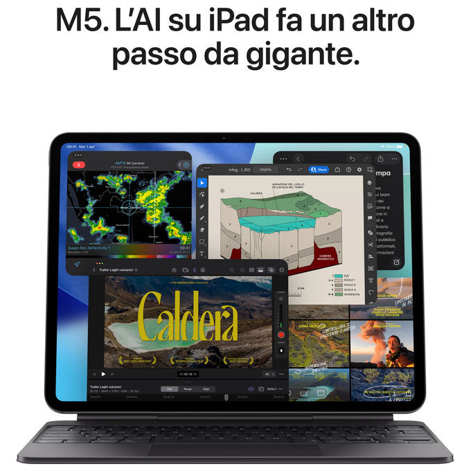 Apple iPad Pro 13'' Wi-Fi 1TB Display Nanotexture Nero Siderale
