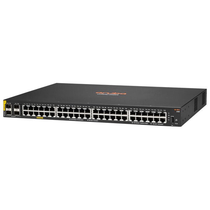 Hpe Switch Aruba Networking CX 6100 48G 48 Porte PoE 4SFP+ 740W
