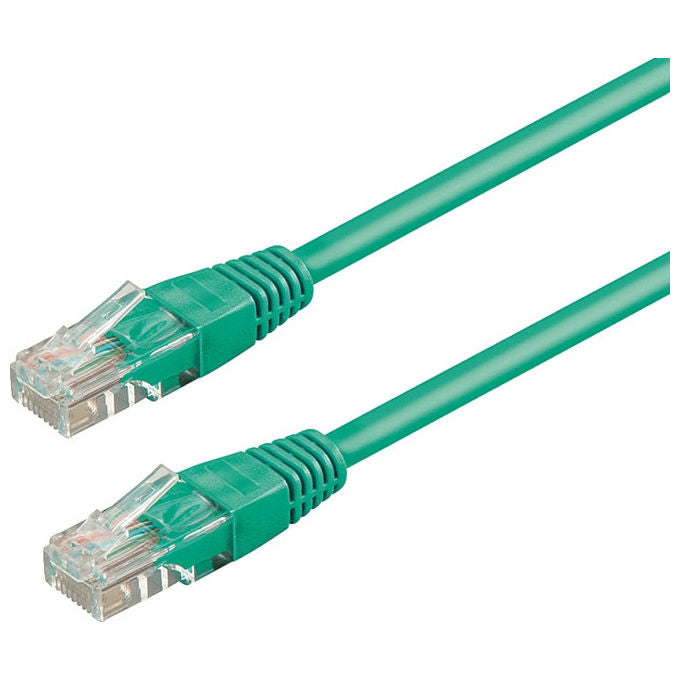 Wp Cavo di Rete Cat5e U-UTP Verde 2 Metri