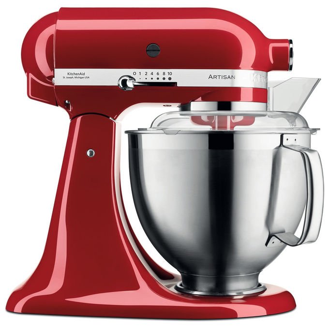 KIT_chenAid Artisan 5KSM185PS Robot da Cucina 4.8 L 300 W Rosso Imperiale