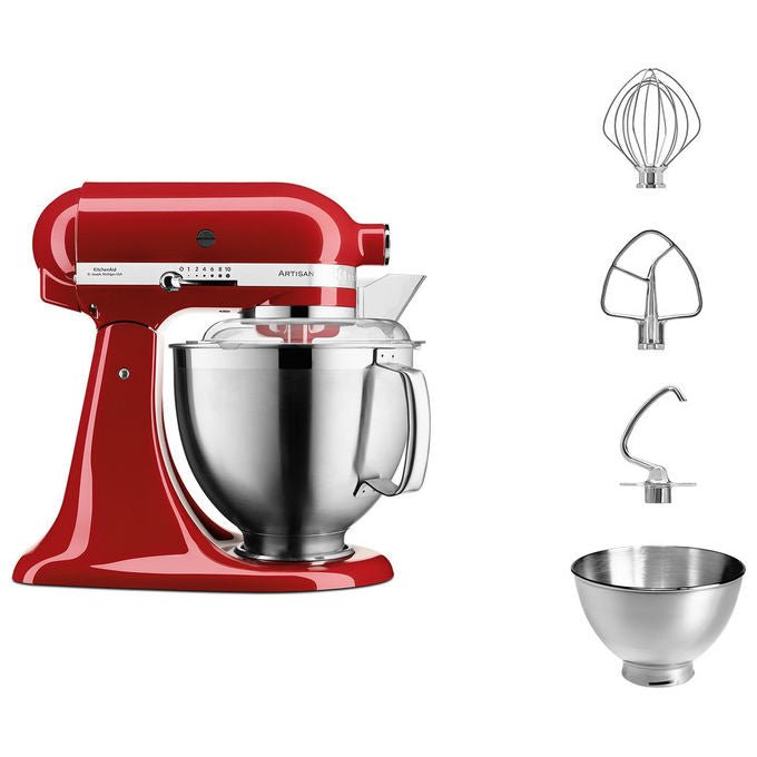 KIT_chenAid Artisan 5KSM185PS Robot da Cucina 4.8 L 300 W Rosso Imperiale