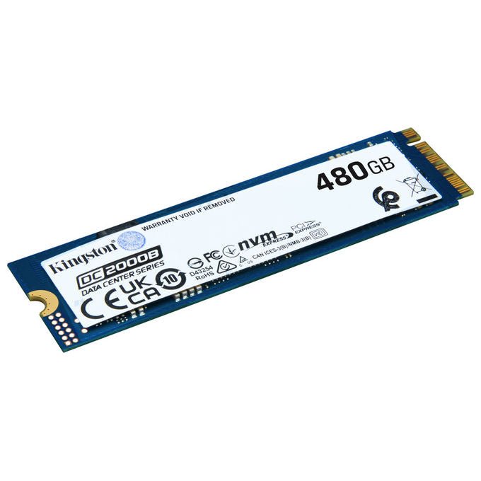 Kingston Technology SSD Enterprise 480GB PCIe 4.0 NVMe M.2 2280 Per Server - Yeppon