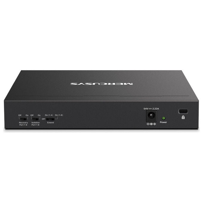 Mercusys Switch di Rete 10 Porte Fast Ethernet PoE Nero