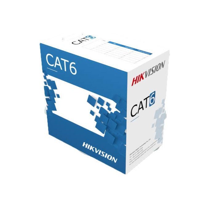 Hikvision Cavo Patch Cat 6 U-UTP Grigio 1m