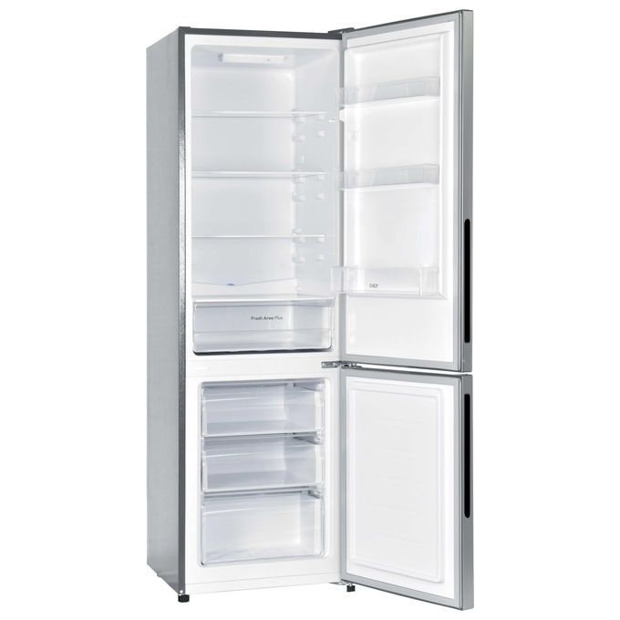Candy CCG3L517ES City Combi Frigorifero Combinato 262 L 176 cm Classe E 39 dB Low Frost Inverter colore Argento