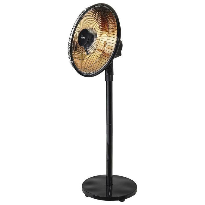 Bimar Stufa Elettrica Ambiente 1000 W Radiante a Parabola Nero