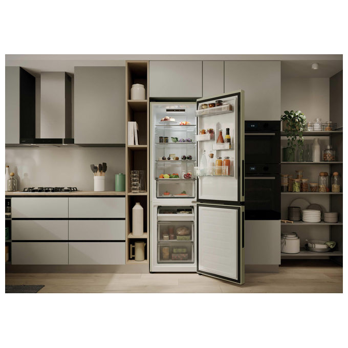 Candy Frigorifero Combinato Libera Installazione CNCQ2T518EC Total No Frost Crema