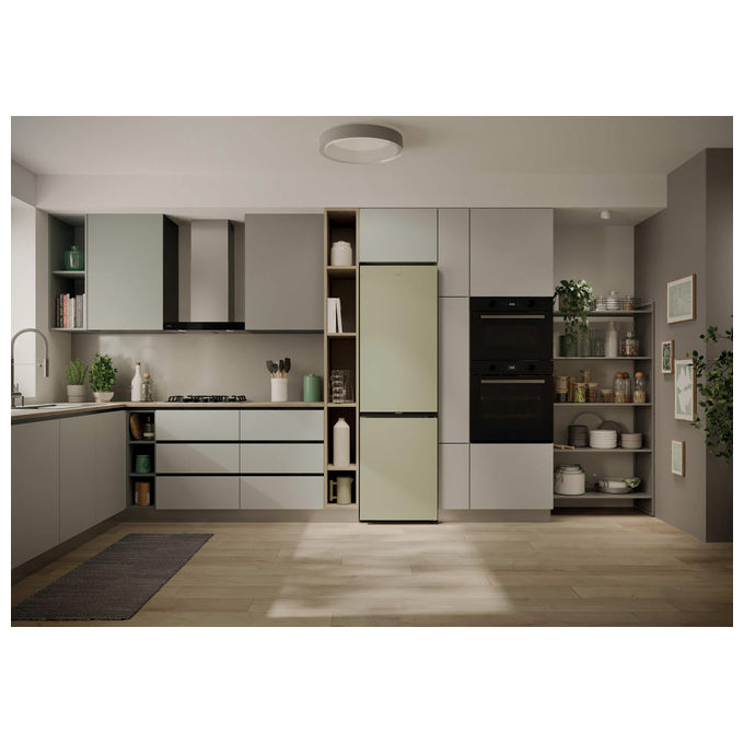 Candy Frigorifero Combinato Libera Installazione CNCQ2T518EC Total No Frost Crema