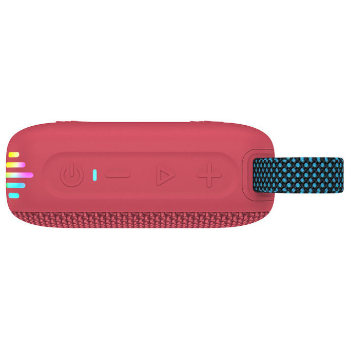 Kenwood Speaker Bluetooth Portatile Piccolo Potente Rosso IPX7