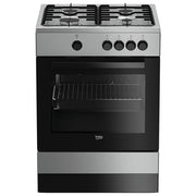 Beko Cucina a Gas FSG62000DX Acciaio Inossidabile