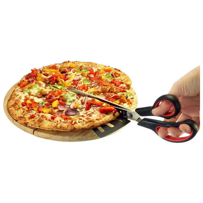 Westmark Forbici per Pizza Antonio Acciaio Inox Manico Nero e Rosso