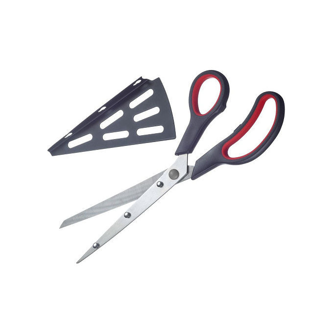 Westmark Forbici per Pizza Antonio Acciaio Inox Manico Nero e Rosso