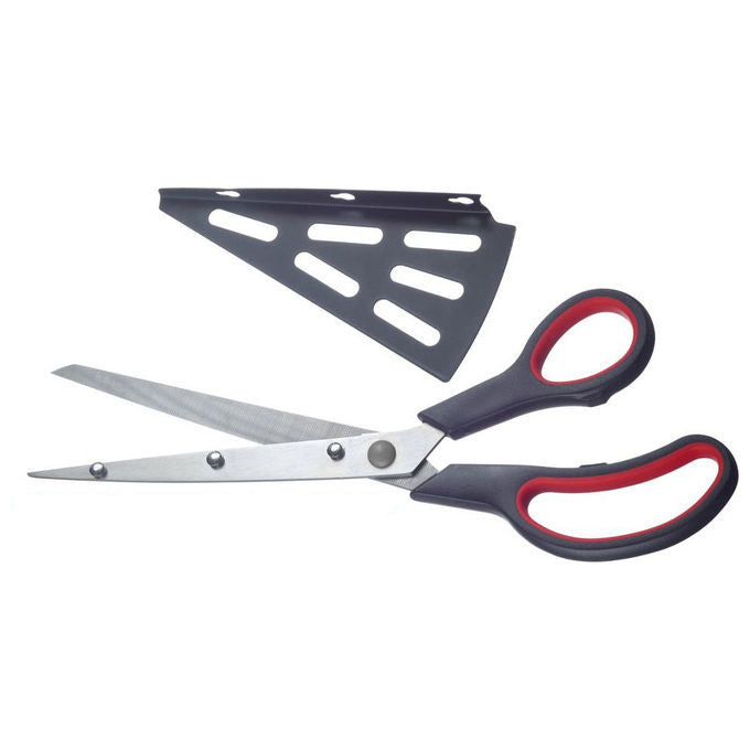 Westmark Forbici per Pizza Antonio Acciaio Inox Manico Nero e Rosso