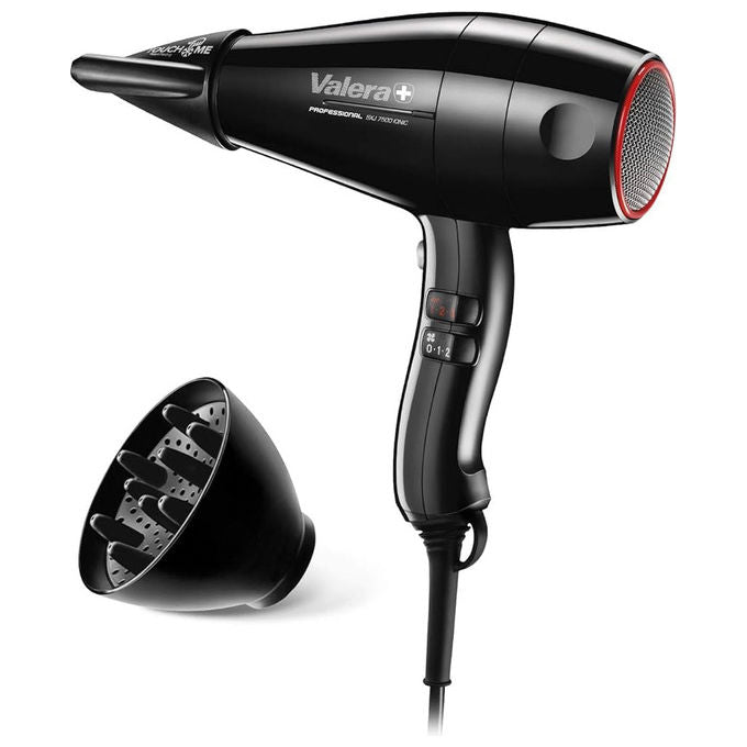 Valera Asciugacapelli Professionale Swiss Silent Jet 7500X Light RC D 2000 W Nero