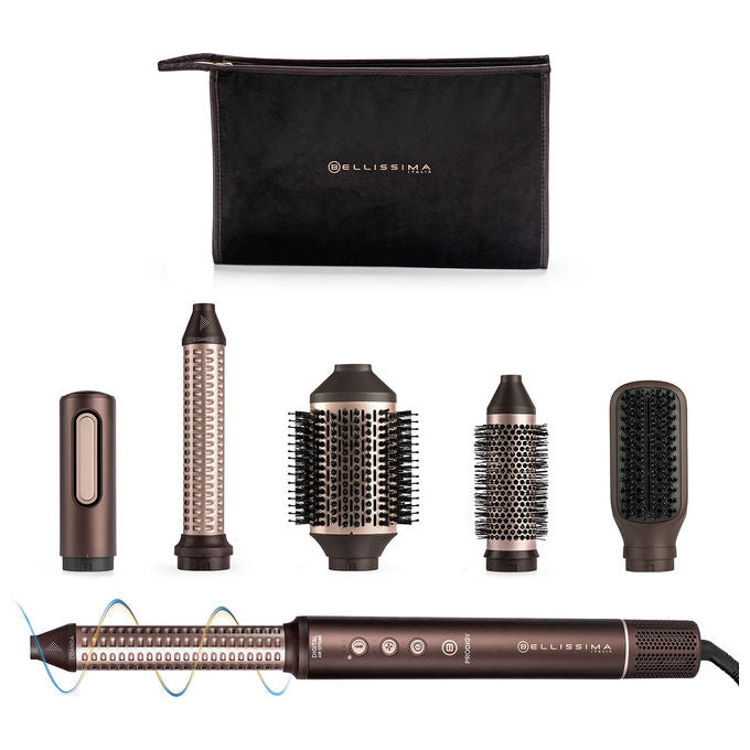 Bellissima Imetec Prodigy Styler Digitale ad Aria Calda 6 in 1