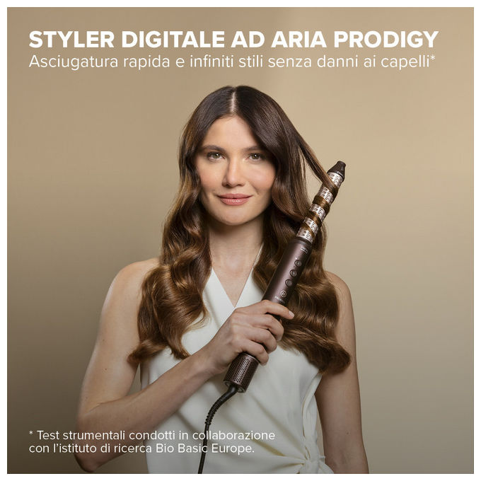 Bellissima Imetec Prodigy Styler Digitale ad Aria Calda 6 in 1