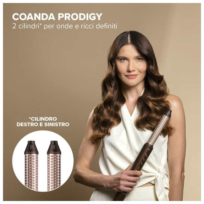 Bellissima Imetec Prodigy Styler Digitale ad Aria Calda 6 in 1