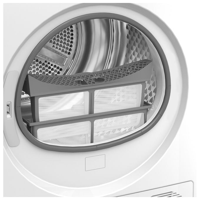 Beko BMT104EW NX Asciugatrice Pompa di Calore 10 Kg Classe C Motore Inverter Display Digitale (84.6x59.8x67.2 cm) colore Bianco