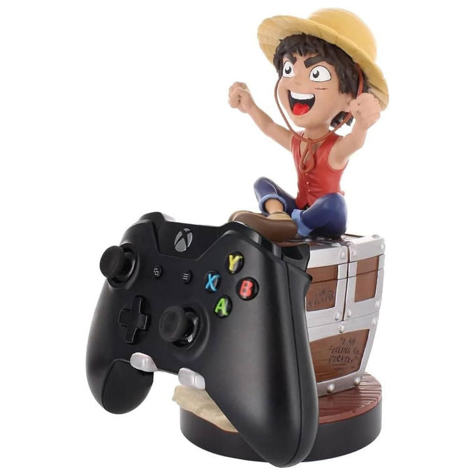 Exquisite Gaming Cable Guy Luffy Wanted Supporto Controller e Smartphone