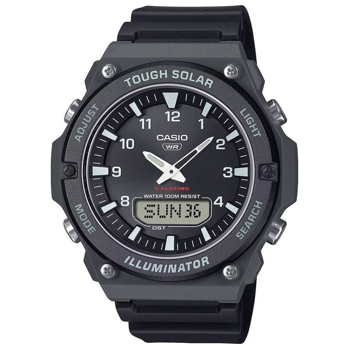 Casio Orologio Sportivo AQ-S820W-1AVEF Tough Solar Ana-digi Nero