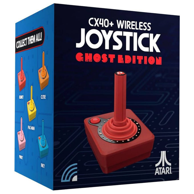 Retro Games Ltd Joystick Wireless Atari CX40+ Blinky Edition