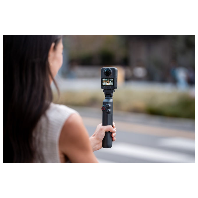 DJI OQ001 Osmo 360 Action Cam 360° Adventure Combo 8K 120 MP 105 GB IP68 colore Nero