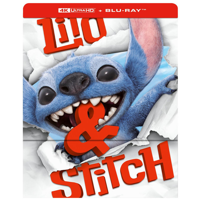 Disney Lilo and Stitch Live Action Steelbook 4K Ultra HD Blu-Ray HD