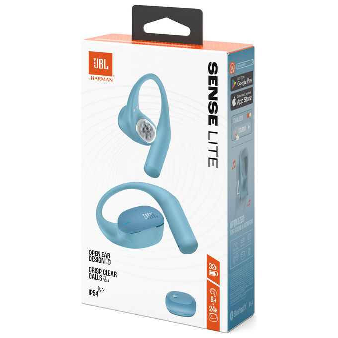 JBL Auricolare Wireless a Clip Bluetooth Sense Lite Blu