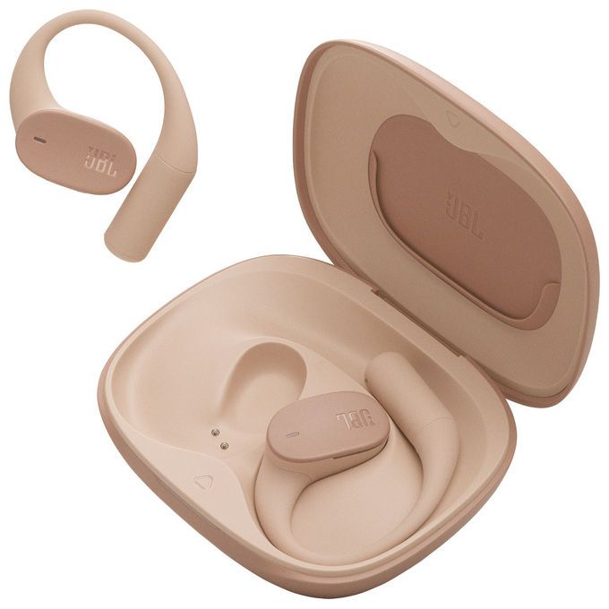 Jbl Auricolare Wireless a Clip Musica Bluetooth Sense Lite Beige