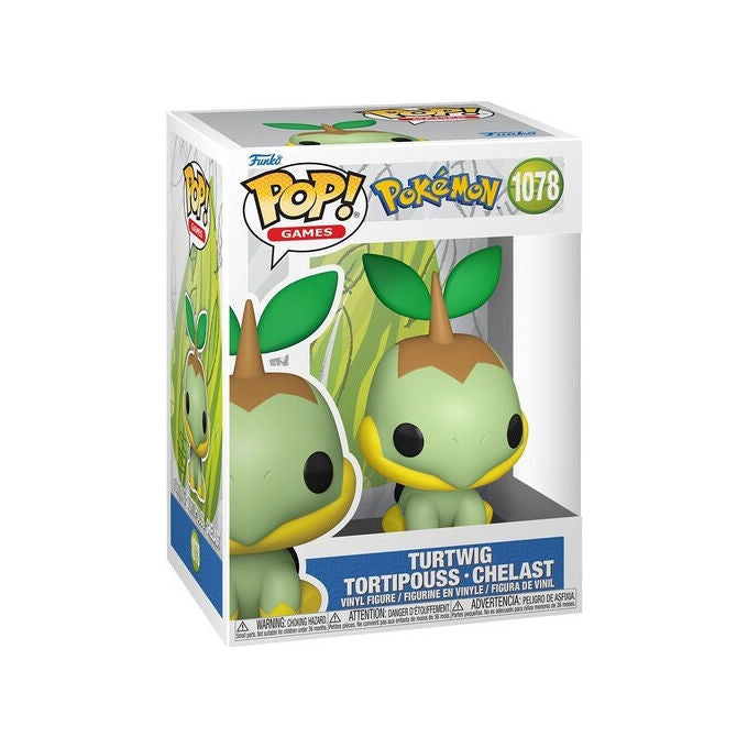 Funko Pop! Games Pokemon Turtwig Statuetta in PVC