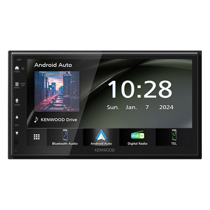 Kenwood Ricevitore Multimediale Auto DMX6523DABS 2 DIN Wi-Fi Bluetooth Nero