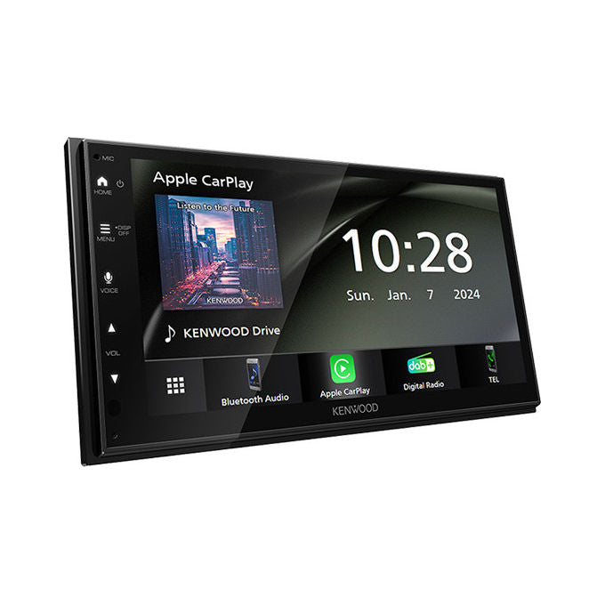 Kenwood Ricevitore Multimediale Auto DMX6523DABS 2 DIN Wi-Fi Bluetooth Nero