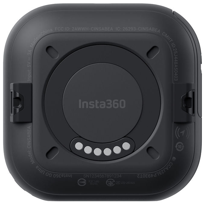 Insta360 GO Ultra Fotocamera Sportiva 4K Ultra HD Nero