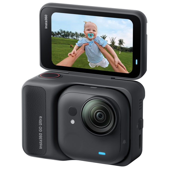 Insta360 GO Ultra Fotocamera Sportiva 4K Ultra HD Nero