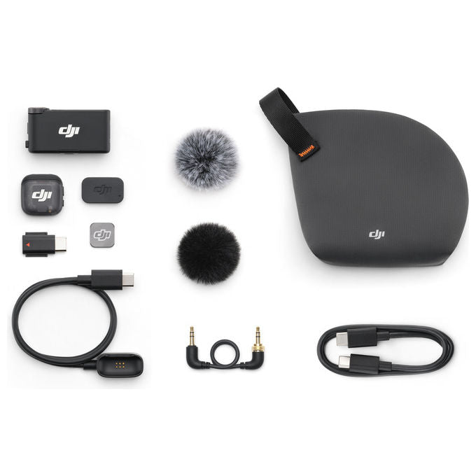 DJI Mic 3 Microfono Wireless 1 TX e 1 RX