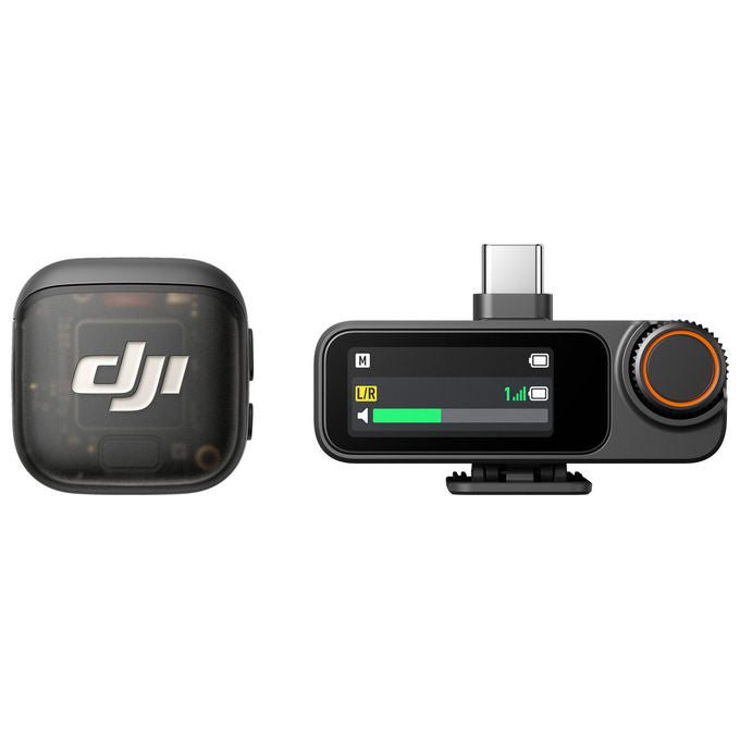 DJI Mic 3 Microfono Wireless 1 TX e 1 RX