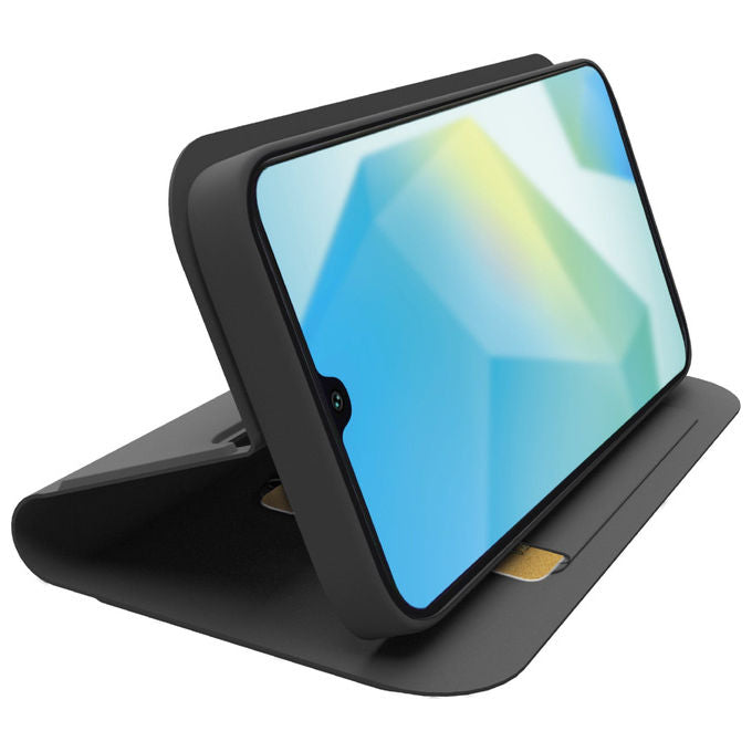 SBS 8018417529269 Custodia a Portafoglio Nera con Supporto per Samsung Galaxy A17