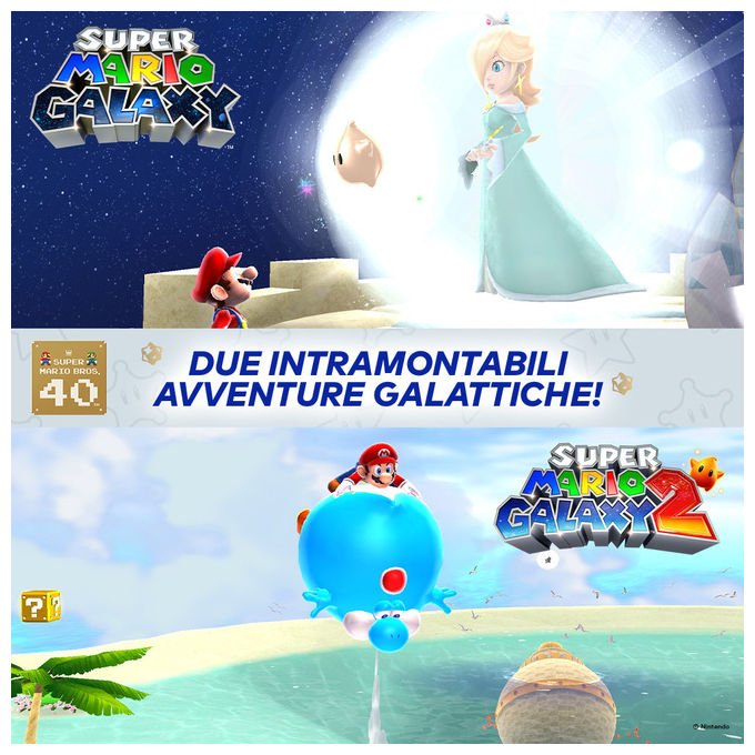 Nintendo, Super Mario Galaxy + Super Mario Galaxy 2, Nintendo Switch