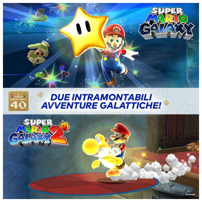 Nintendo, Super Mario Galaxy + Super Mario Galaxy 2, Nintendo Switch