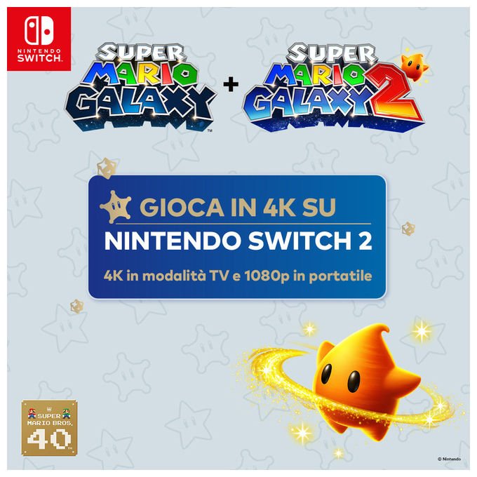 Nintendo, Super Mario Galaxy + Super Mario Galaxy 2, Nintendo Switch