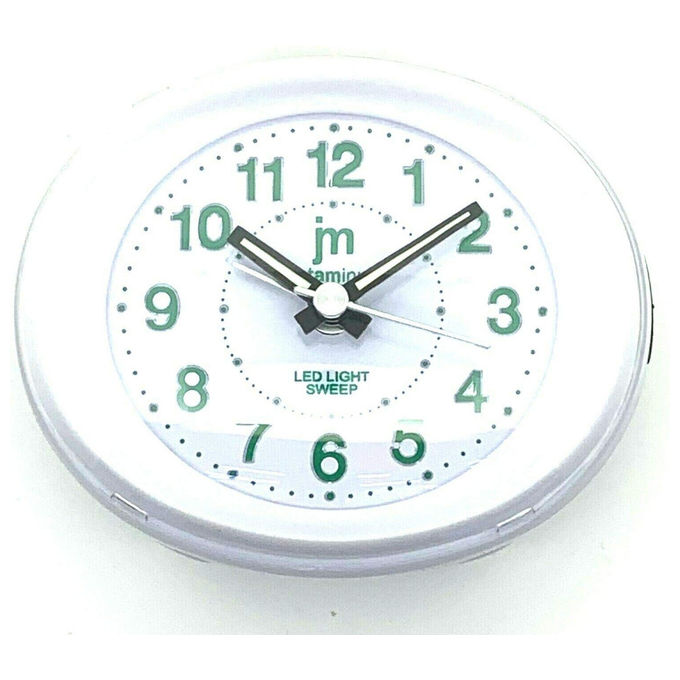 Lowell Sveglia Analogica JA7116O Metallo Bip-Bip Crescendo Silenziosa