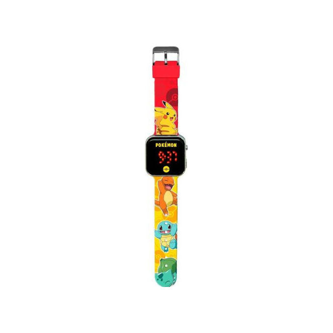 Kids Licensing Pokémon Orologio Digitale LED per Bambini Funzione Data