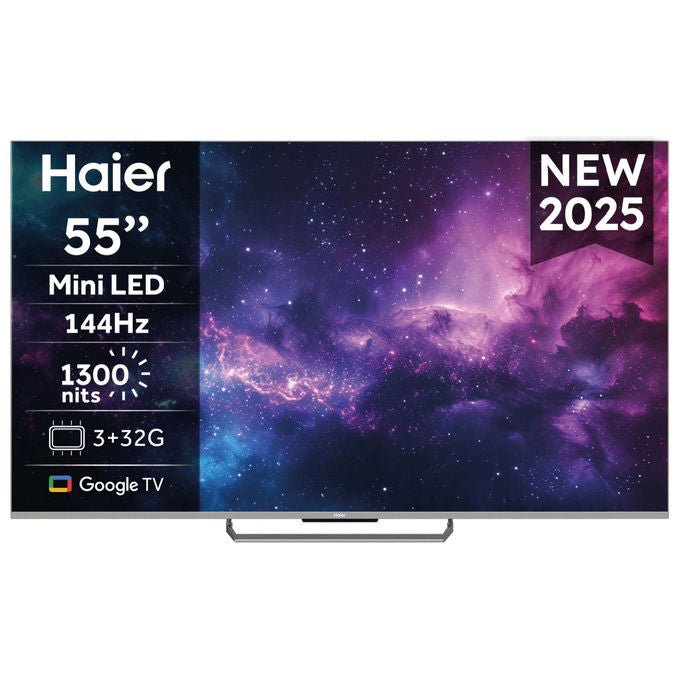 Haier Smart Tv Mini Led 55'' 4K Uhd H55M90Eux Nero