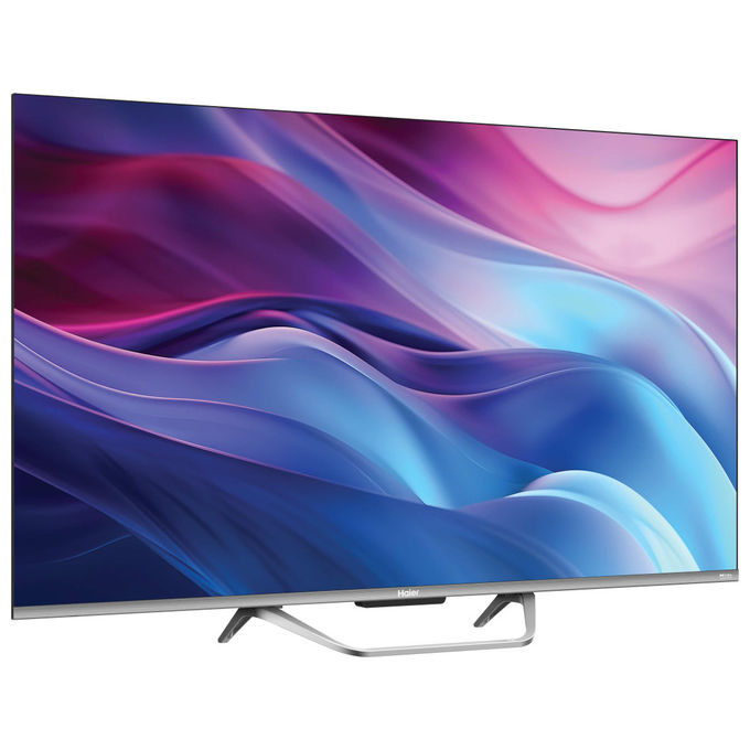 Haier H43Q80FUX Smart TV QLED 43'' 4K Ultra HD Google TV Dolby Atmos Dolby Vision Wi-Fi colore Nero