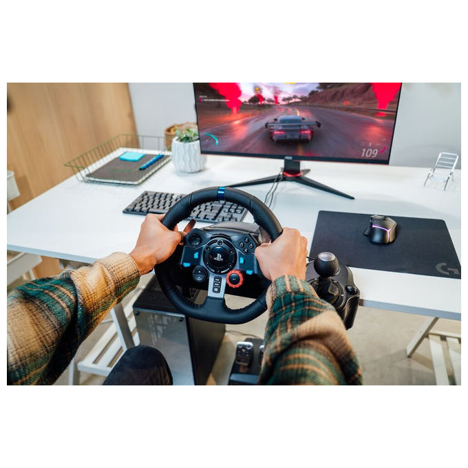 Logitech G G29 Kit Volante Pedaliera e Cuffie 900° PlayStation e PC